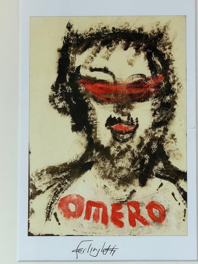 "Omero" by Lawrence Ferlinghetti